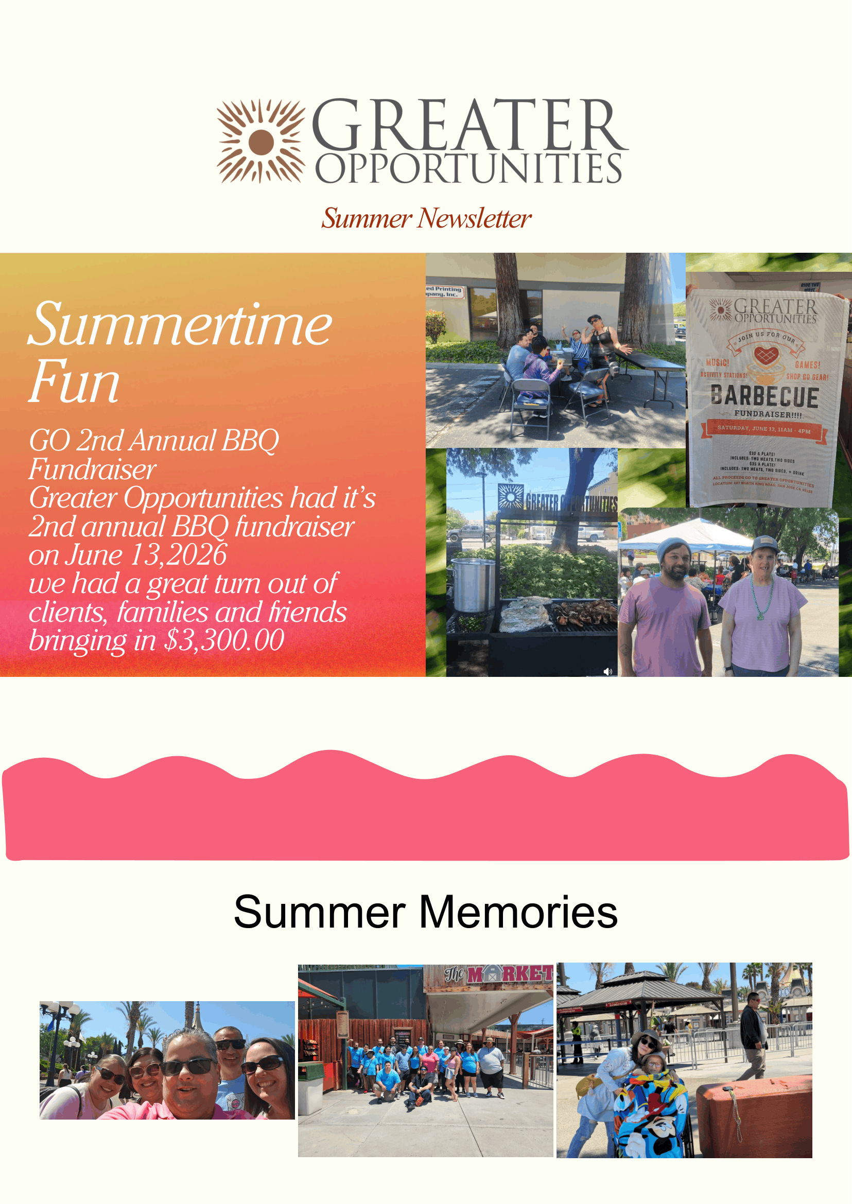 Greater Opportunities Newsletter July 10 2017