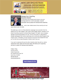 Greater Opportunities Email Newsletter August 12 2016